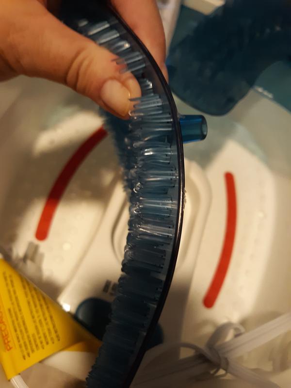 Here is the Homedics Bubble Spa Elite foot bath with heat boost the sea grass in certs