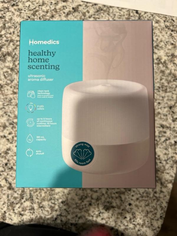 Homedics Ultrasonic Aroma Essential Oils Diffuser