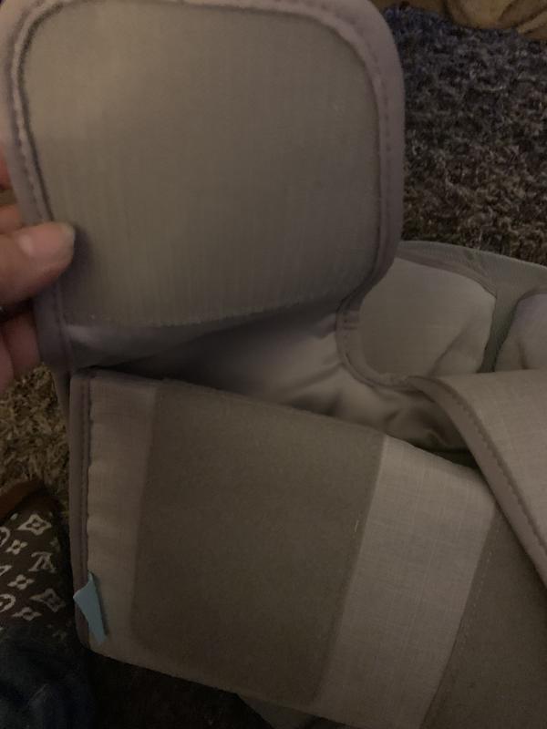 Velcro adjustable leg and feet straps