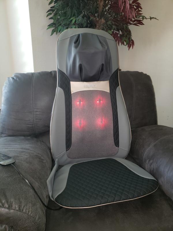 Shiatsu Elite II Massage Cushion with Soothing Heat - Homedics