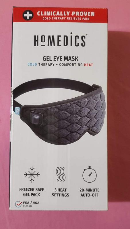 Gel Eye Mask with Hot & Cold Therapy - Homedics