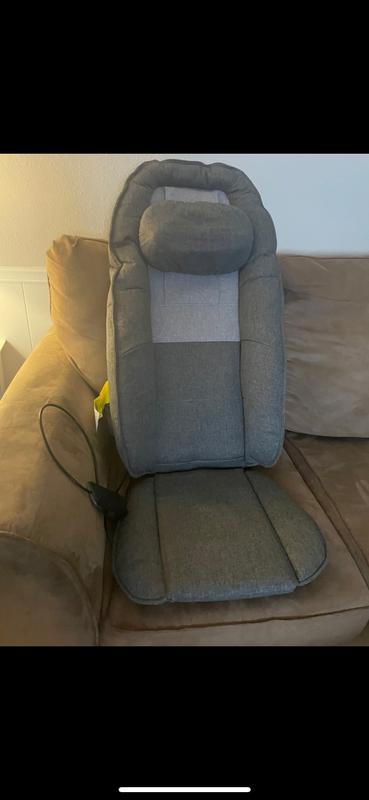 Homedics Total Recline Massage Cushion, Ultimate Versatility, Sit Up, Lean  Back, Lie Down, Soothing …See more Homedics Total Recline Massage Cushion