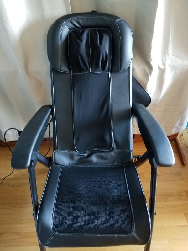 Pad lifted for stronger massage.