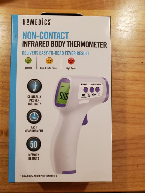Homedics Non-Contact Infrared Body Thermometer 