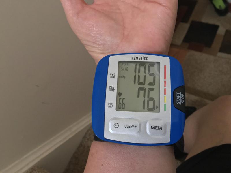 Homedics® Wrist Cuff 700 Series Blood Pressure Monitor