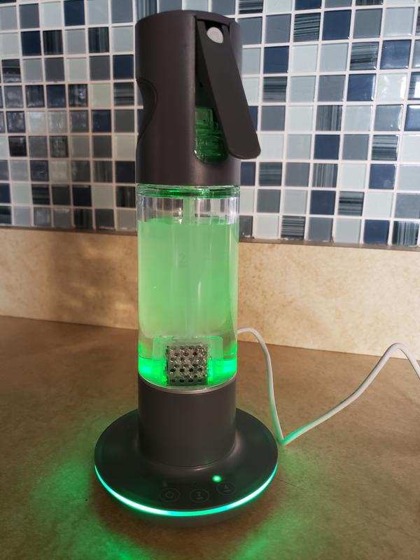 Starting to sanitize water