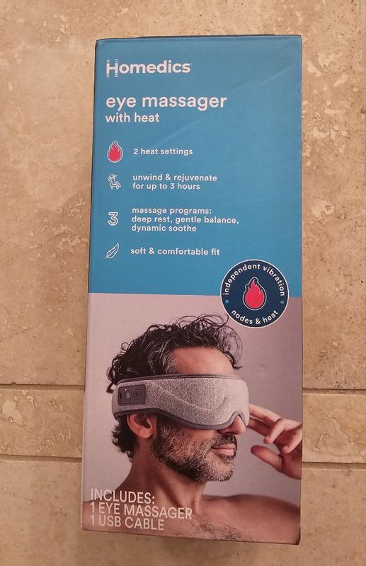 Homedics MicroPressure Eye & Face Massager withHeat - QVC.com