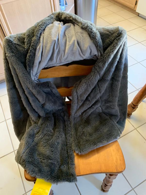 Cape with hood