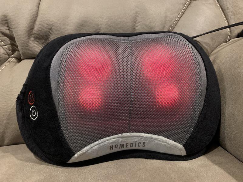 3D Shiatsu Body Massager with Heat (SP-104HJ) - Homedics