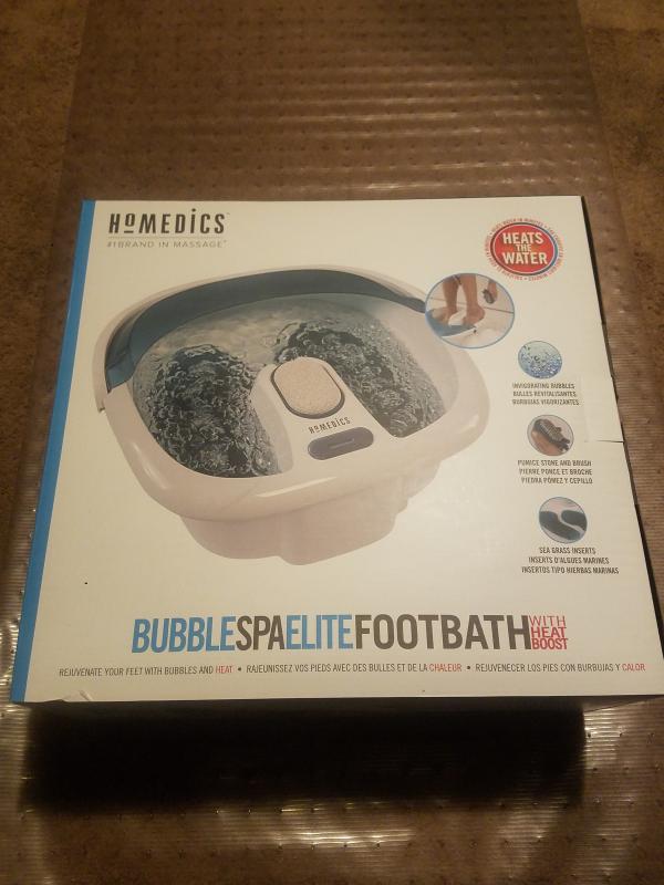 My new foot bath!