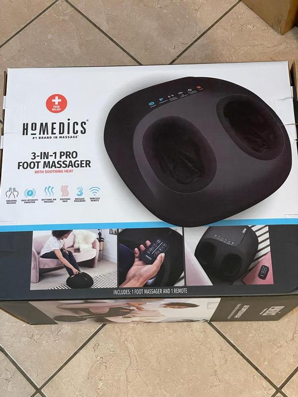 HoMedics 3 in 1 Pro Foot Massager with Heat - 20123686