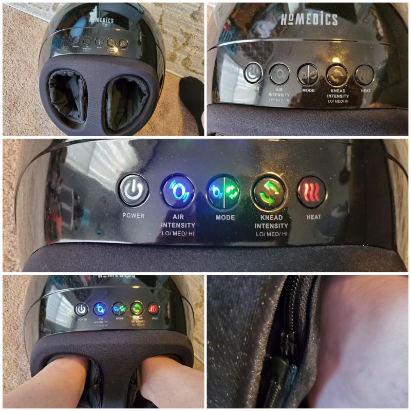 HoMedics Shiatsu Air Pro Foot Massager with Heat