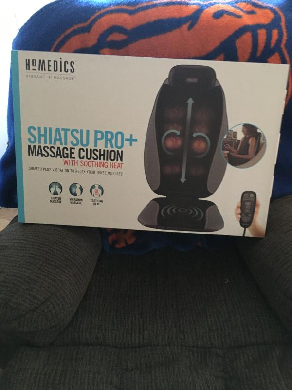 Homedics Shiatsu Plus Massage Cushion With Heat