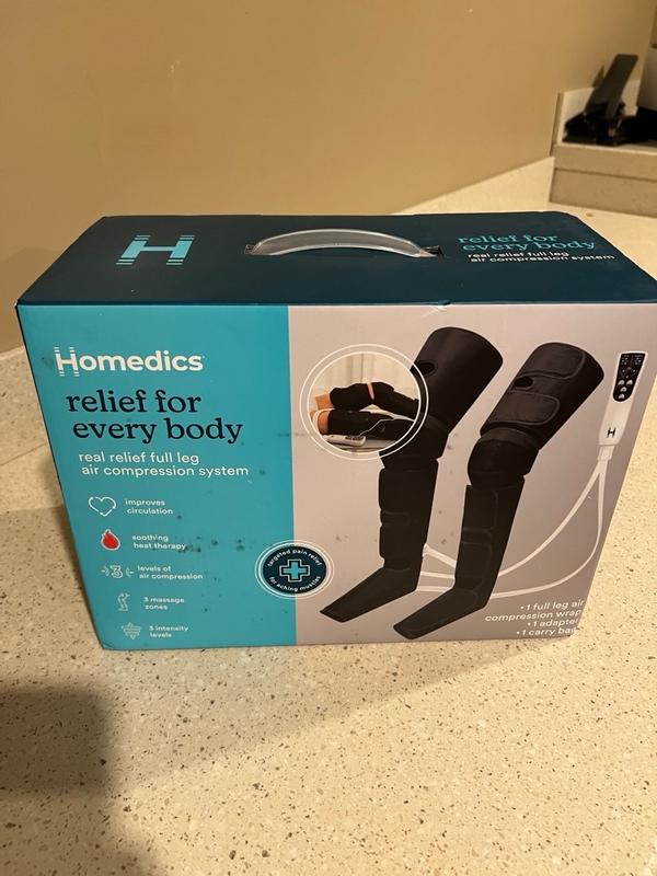 Real Relief Full Leg Air Compression System