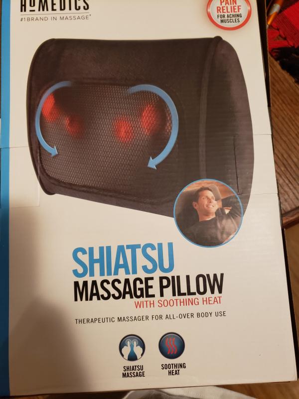 Homedics SHIATSU Body Massager with Soothing Heat Product Review