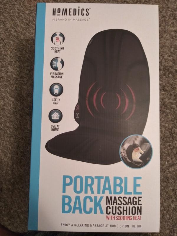 Portable Back Massage Cushion (VC-110) - Homedics