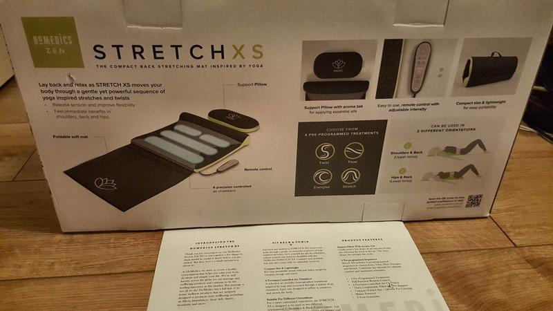 Stretch xs homedics hot sale