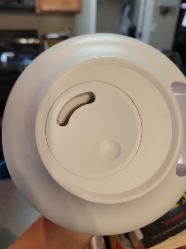 Mold is under this center piece