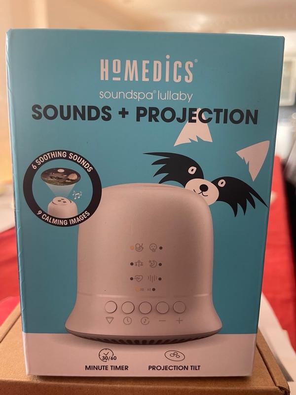 Homedics Baby Sound Machine And Sleep Soother With Projection