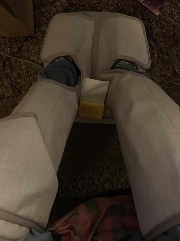 Both of my legs and feet ready to go