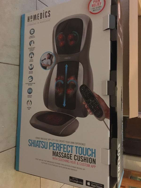 Homedics perfect touch massage cushion sale