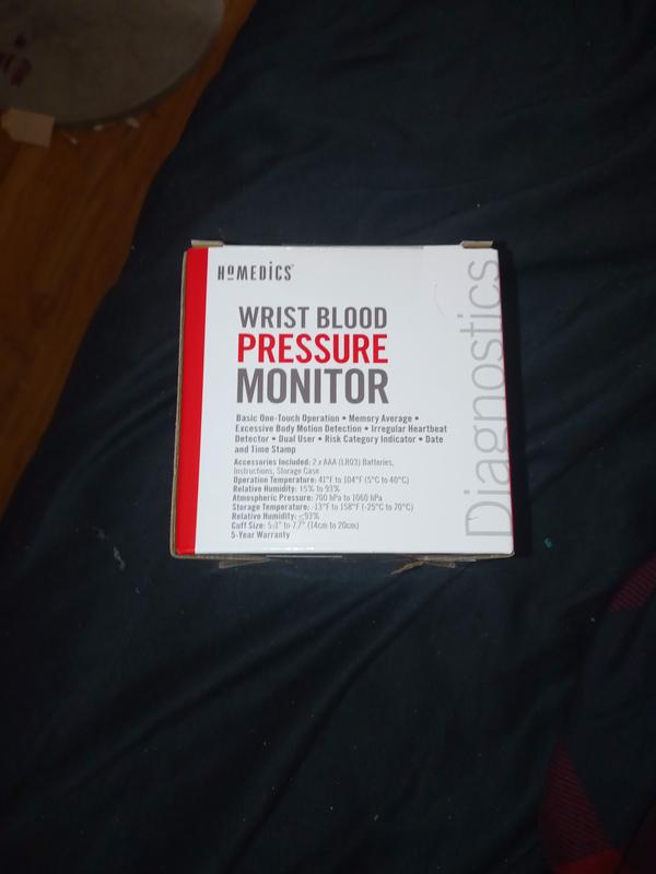 HoMedics Automatic Wrist Blood Pressure Monitor Green BPW201 - Best Buy