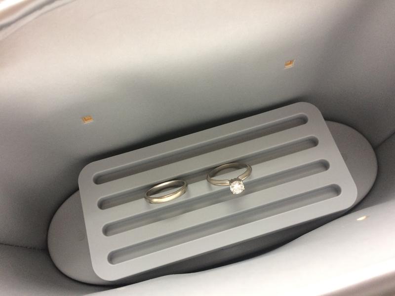 Large sanitizing area