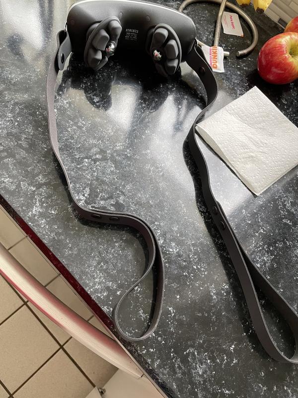 Massager with straps