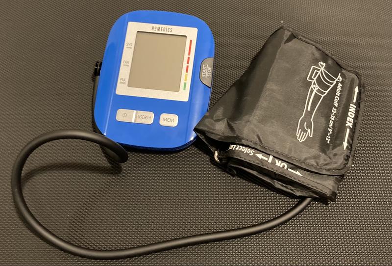 HoMedics Automatic Blood Pressure Monitor BPA200 w/ Power Supply & Case