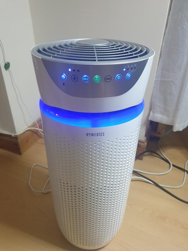 TotalClean 5-in-1 UV-C Large Room Air Purifier - Homedics