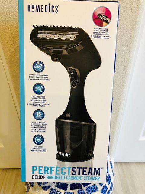 Perfect steam deluxe handheld deals garment steamer