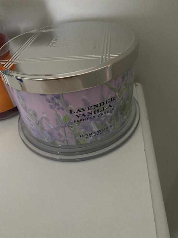 Duftkerze Lavender Vanilla – Geruchsneutralisierer, 368g, Brenndauer Ca. 100 Stunden