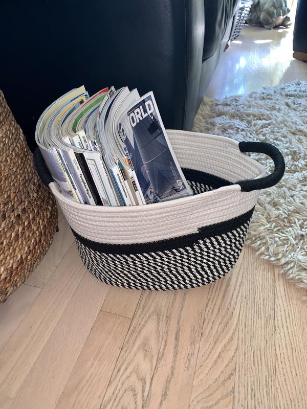 Woven Basket for Home Storage — Home Zone Living