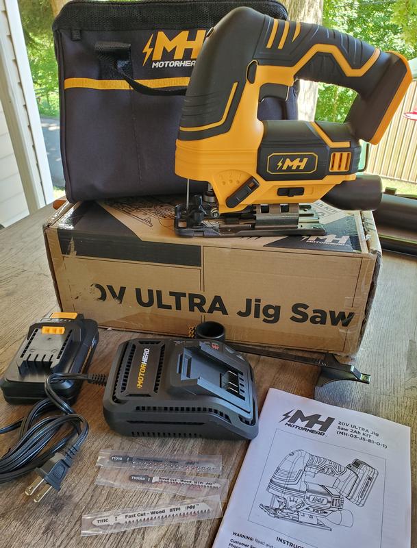 20V ULTRA Li-Ion Cordless Jig Saw – MOTORHEAD & STEELHEAD Tools