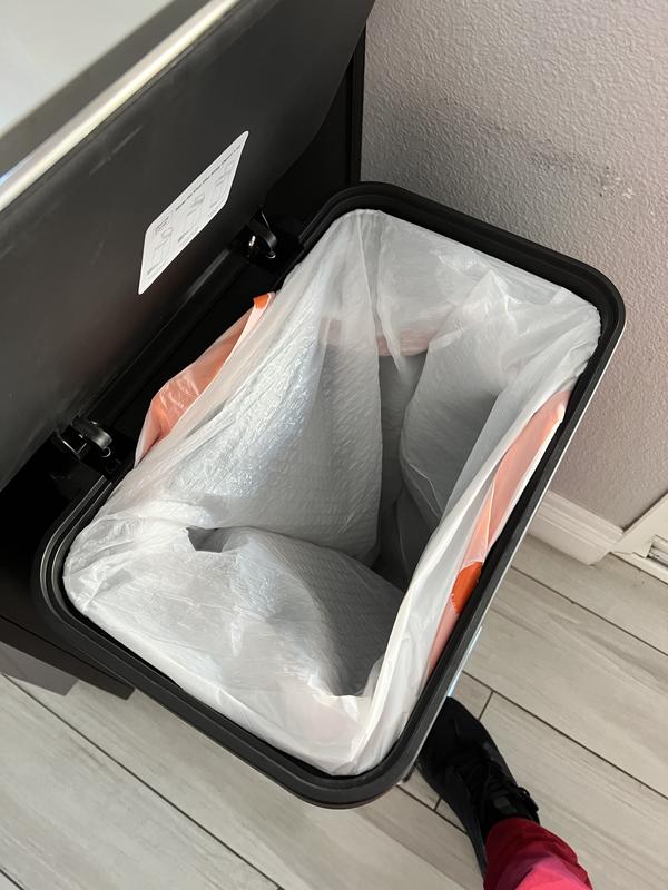 Titan Stainless Steel Step Trash Can Compactor