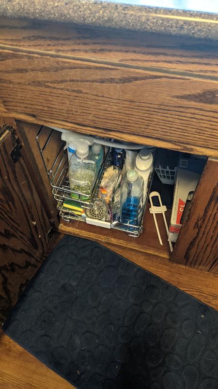 2-Tier Under Sink Storage Drawer Organizer for Bathroom and Kitchen –  Stylemein