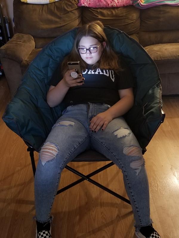 My daughter trying it out