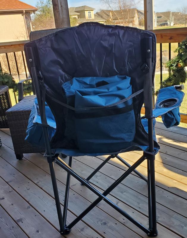 Pocket to hold bag or whatever.