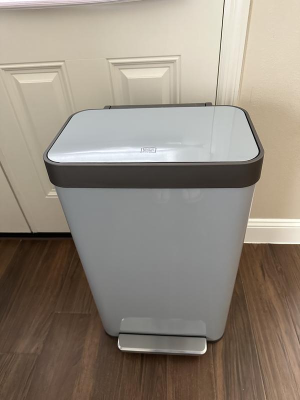 Virtuoso Collection - 18.5 Gallon Liner-Free Step Pedal Kitchen Trash —  Home Zone Living