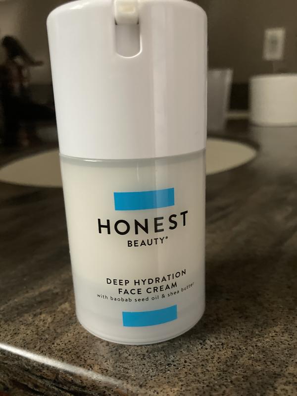 honest deep hydration face cream