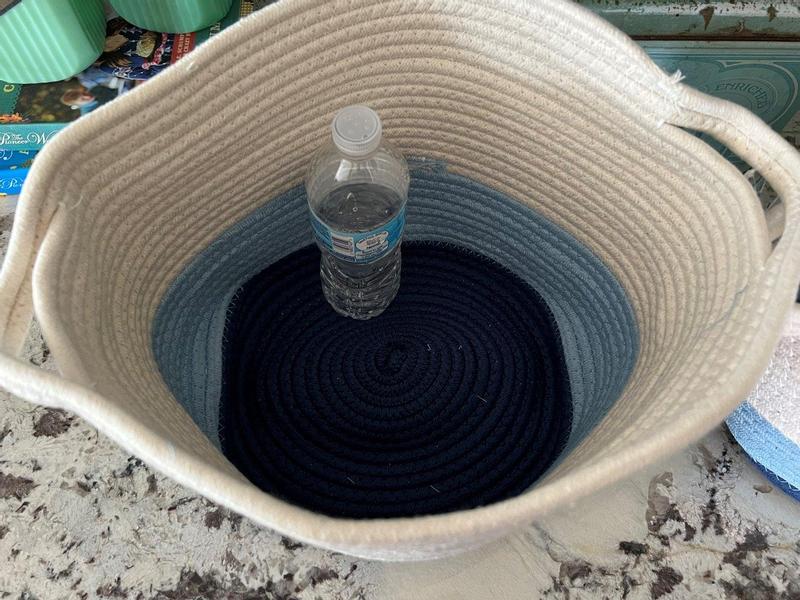 inside the large basket