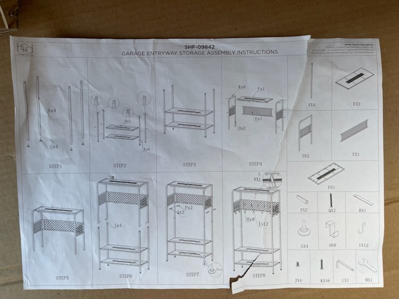 Hanging Storage Rack  Homey Works – HomeyWorks