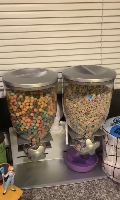 Triple Canister Cereal Dispenser – Trav's Discount