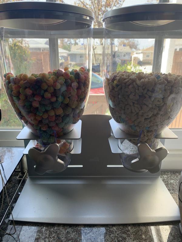 Triple Canister Cereal Dispenser – Trav's Discount