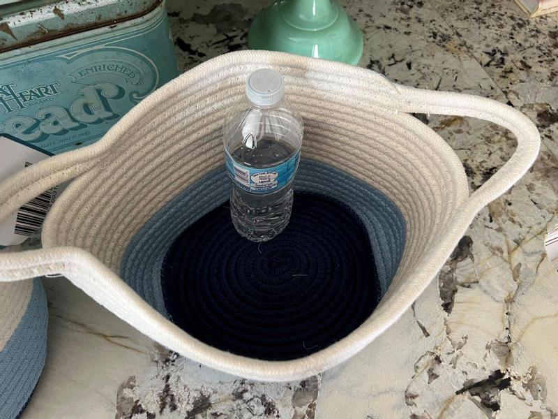 inside small basket