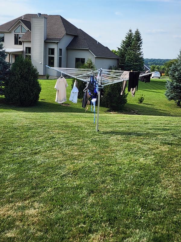 Aluminum 165 Feet Outdoor Umbrella Dryer Rack