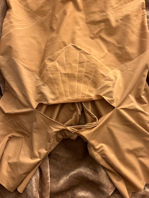 Customer photo for "Ripped after 3rd wear"