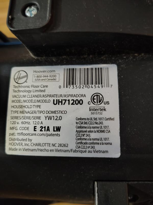 Model number
