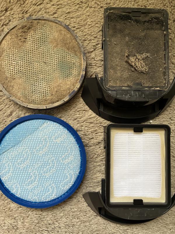 Change filter indicator & new & used filter pics