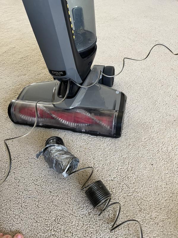 Inside hose unraveled after trying to tape it up